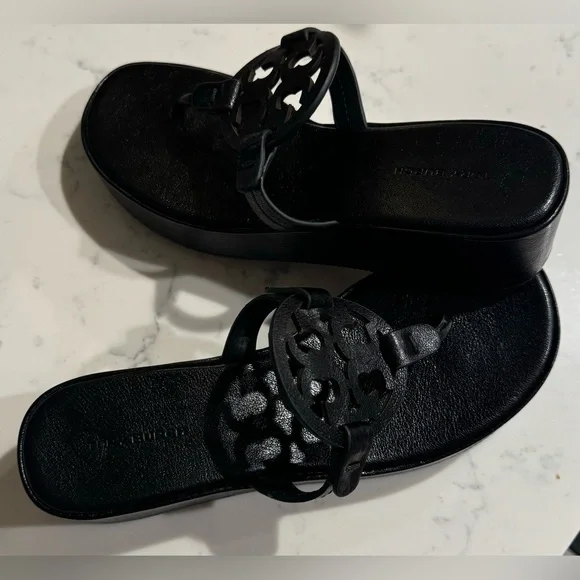 TORY BURCH Women's Miller Wedge Sandal NWOT